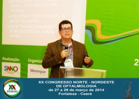 Dr. João Caldas foi um dos palestrantes do XX Congresso Norte-Nordeste de Oftalmologia