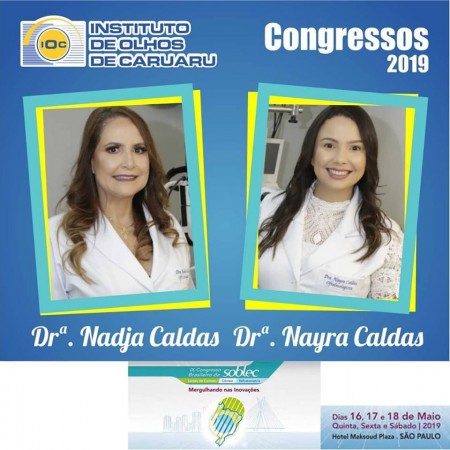 Dra. Nadja e Dra. Nayra participam do IX Congresso Brasileiro da Soblec